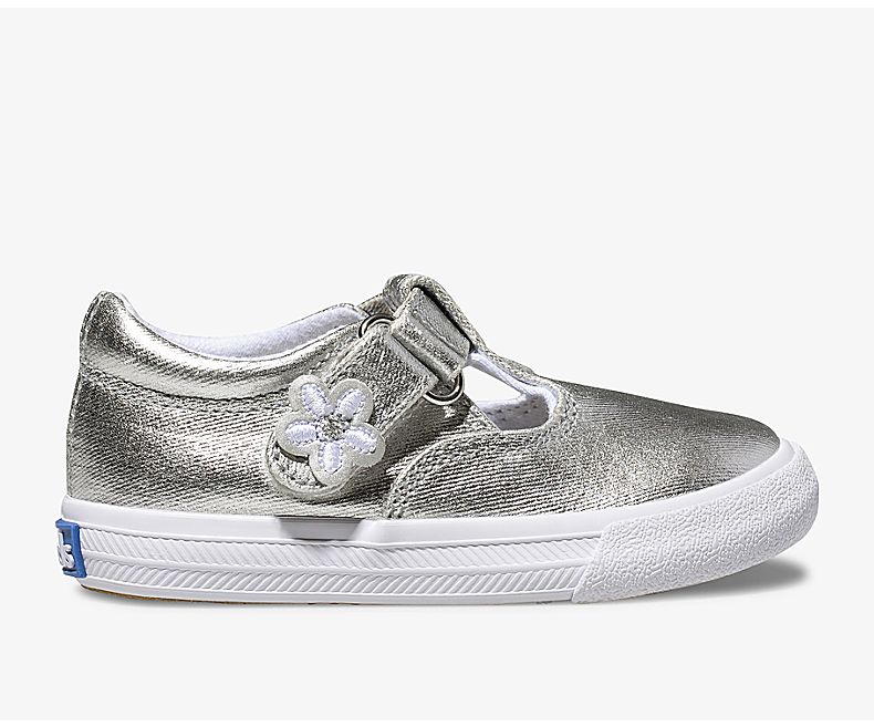 Keds Kid's Daphne Silver Casuals Shoes - VZ0459621